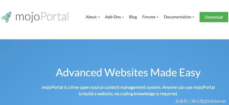 推薦10個國外的開源免費的.NET CMS系統